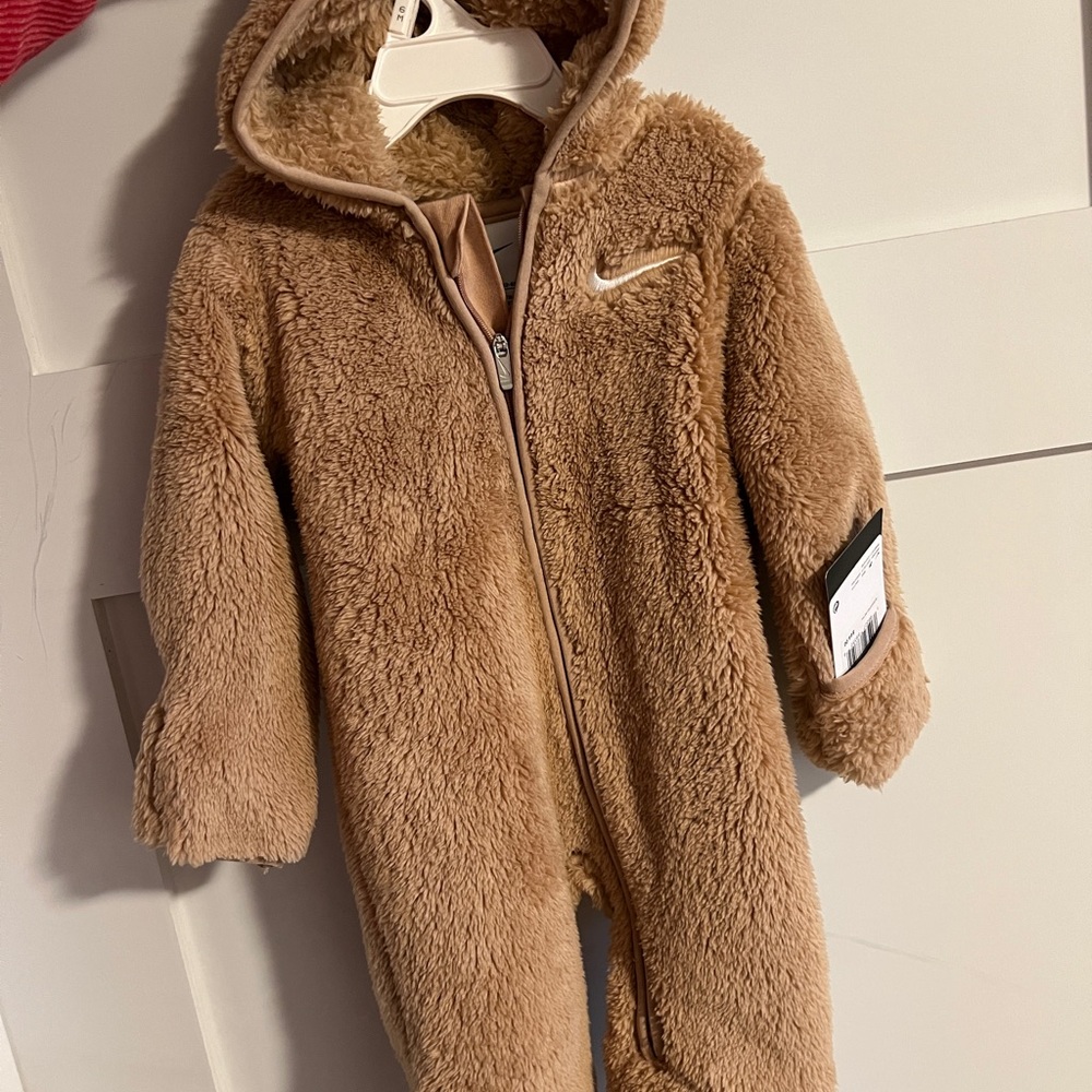 Nike Cozy Brown Kids Footie